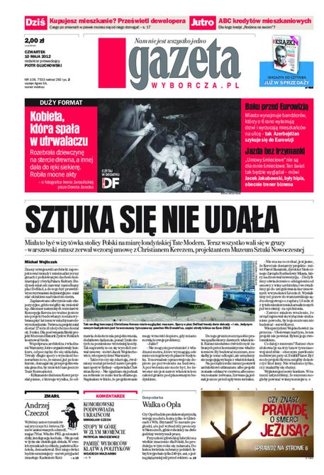 e-prasa: Gazeta Wyborcza - Rzeszów – e-wydanie – 108/2012
