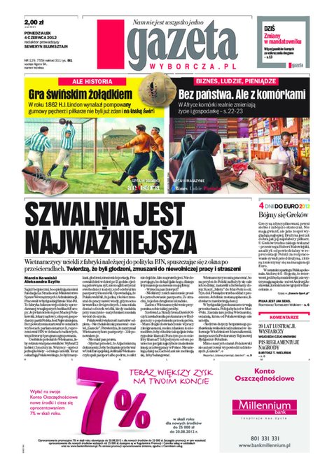 e-prasa: Gazeta Wyborcza - Rzeszów – e-wydanie – 129/2012