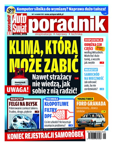 e-prasa: Auto Świat Poradnik - numery archiwalne – e-wydanie – 9/2013