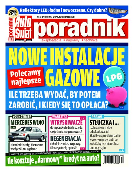 e-prasa: Auto Świat Poradnik - numery archiwalne – e-wydanie – 12/2013