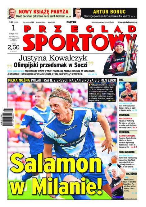 e-prasa: Przegląd Sportowy – e-wydanie – 27/2013
