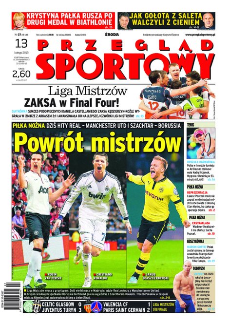 e-prasa: Przegląd Sportowy – e-wydanie – 37/2013