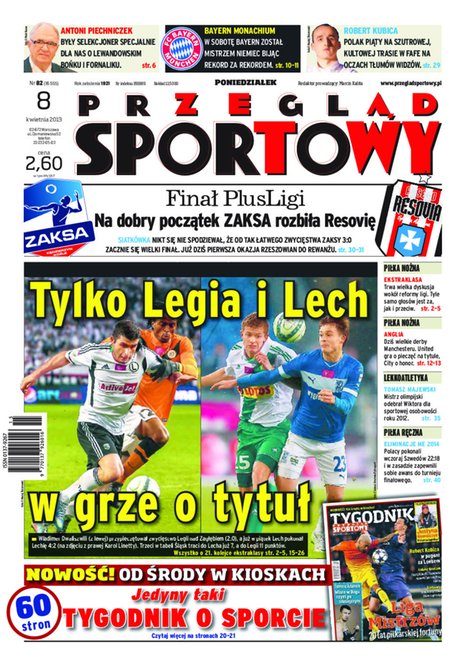 e-prasa: Przegląd Sportowy – e-wydanie – 82/2013