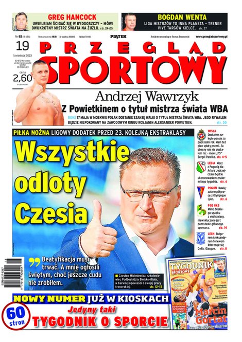 e-prasa: Przegląd Sportowy – e-wydanie – 92/2013