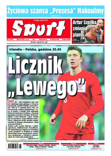 e-prasa: Sport – e-wydanie – 31/2013