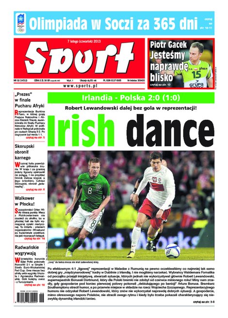 e-prasa: Sport – e-wydanie – 32/2013
