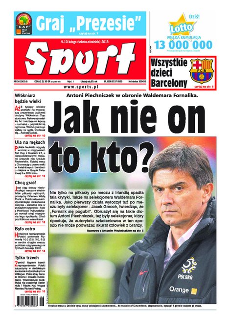 e-prasa: Sport – e-wydanie – 34/2013