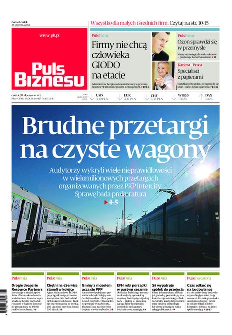 e-prasa: Puls Biznesu – e-wydanie – nr 19 (2013-01-28)