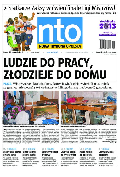 e-prasa: Nowa Trybuna Opolska – e-wydanie – 19/2013