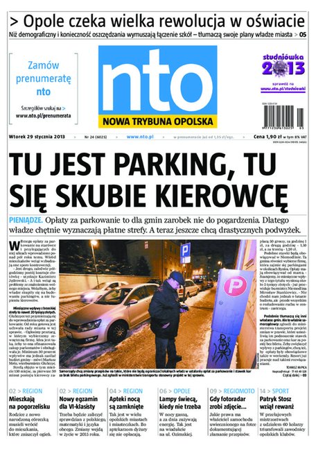 e-prasa: Nowa Trybuna Opolska – e-wydanie – 24/2013