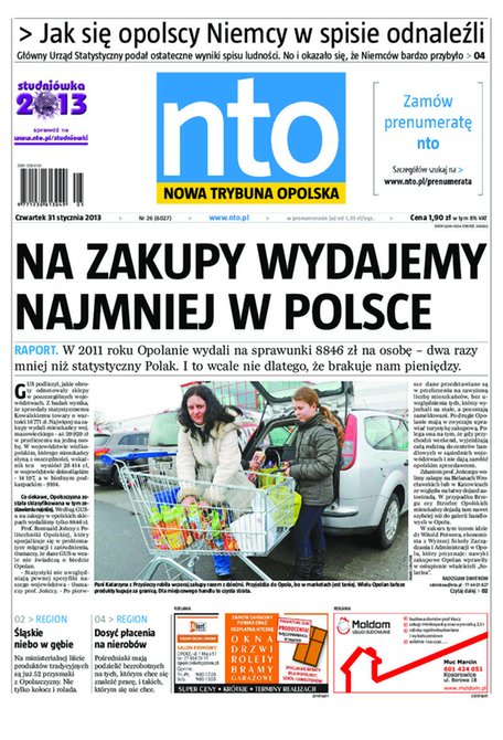 e-prasa: Nowa Trybuna Opolska – e-wydanie – 26/2013
