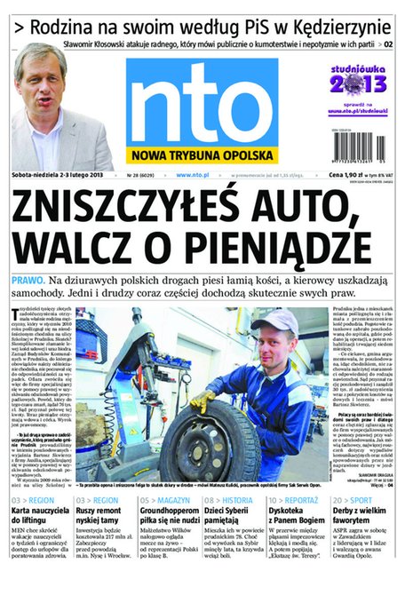 e-prasa: Nowa Trybuna Opolska – e-wydanie – 28/2013