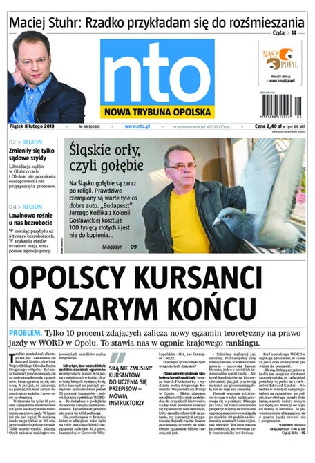 e-prasa: Nowa Trybuna Opolska – e-wydanie – 33/2013