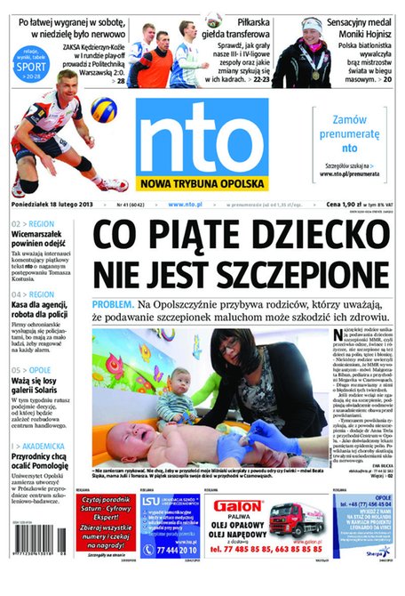e-prasa: Nowa Trybuna Opolska – e-wydanie – 41/2013