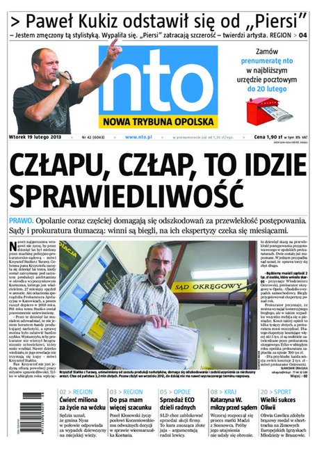 e-prasa: Nowa Trybuna Opolska – e-wydanie – 42/2013