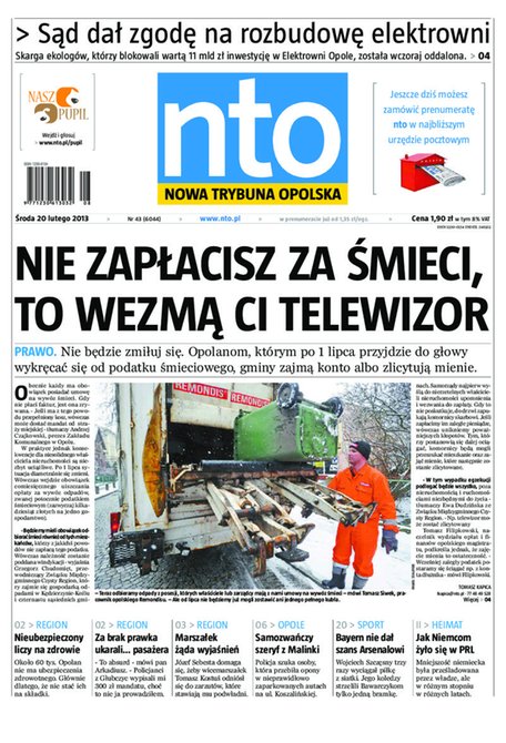 e-prasa: Nowa Trybuna Opolska – e-wydanie – 43/2013