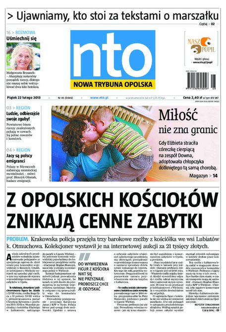 e-prasa: Nowa Trybuna Opolska – e-wydanie – 45/2013