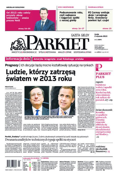 e-prasa: Parkiet – e-wydanie – 1/2013