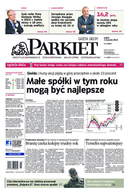 e-prasa: Parkiet – e-wydanie – 3/2013