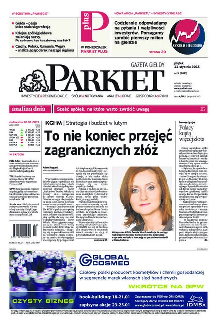 e-prasa: Parkiet – e-wydanie – 9/2013