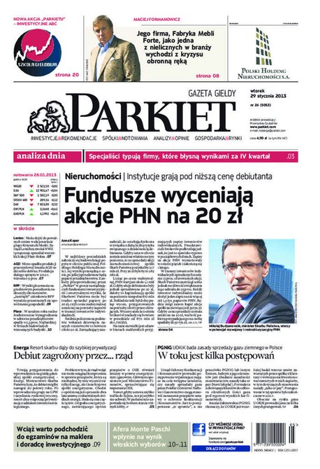 e-prasa: Parkiet – e-wydanie – 24/2013