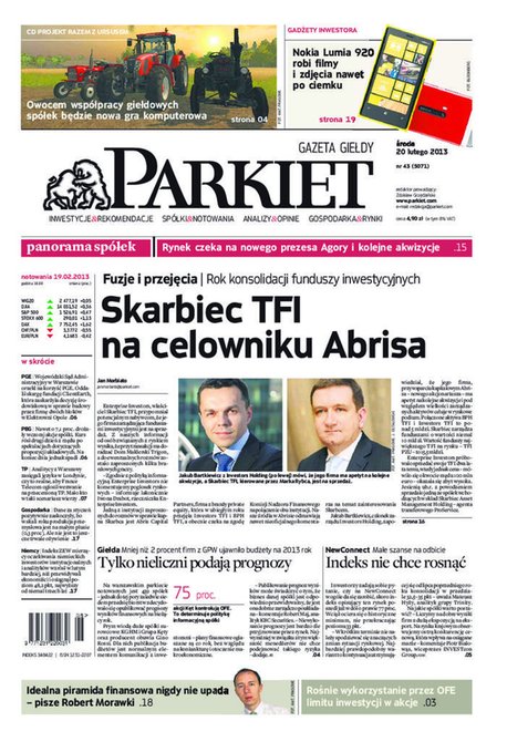 e-prasa: Parkiet – e-wydanie – 43/2013