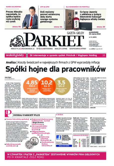 e-prasa: Parkiet – e-wydanie – 71/2013