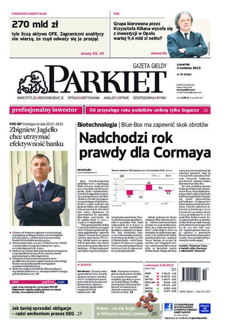 e-prasa: Parkiet – e-wydanie – 78/2013