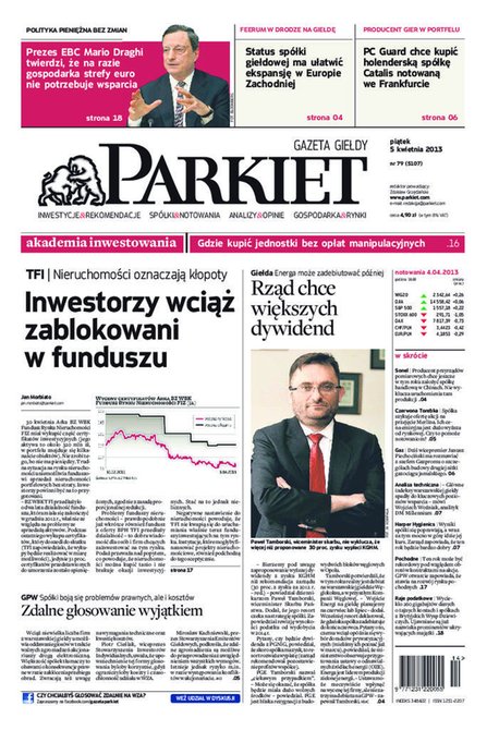 e-prasa: Parkiet – e-wydanie – 79/2013