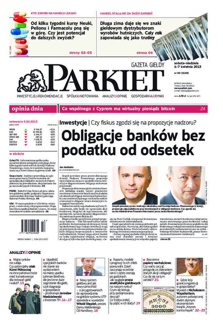 e-prasa: Parkiet – e-wydanie – 80/2013