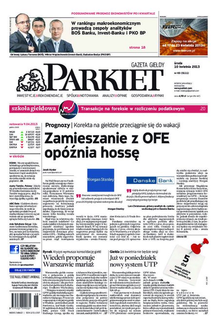 e-prasa: Parkiet – e-wydanie – 83/2013