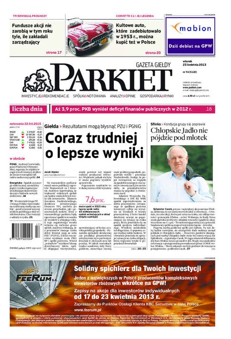 e-prasa: Parkiet – e-wydanie – 94/2013