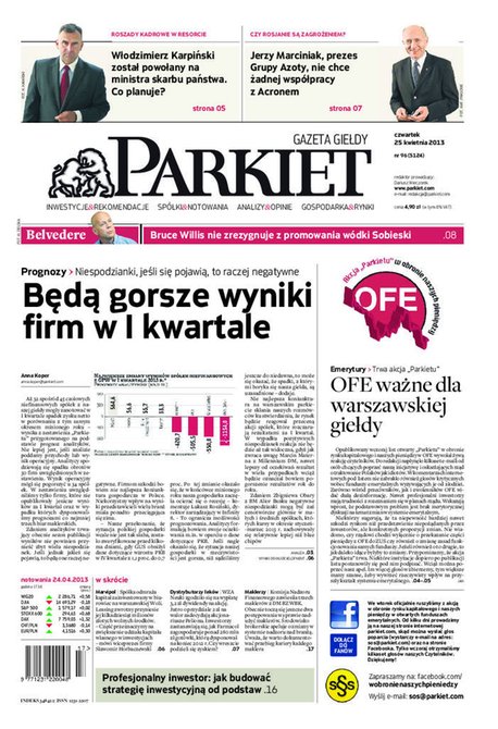 e-prasa: Parkiet – e-wydanie – 96/2013