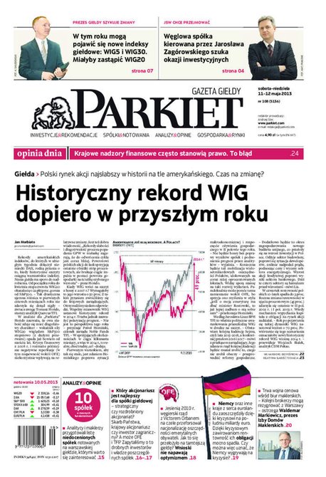 e-prasa: Parkiet – e-wydanie – 108/2013