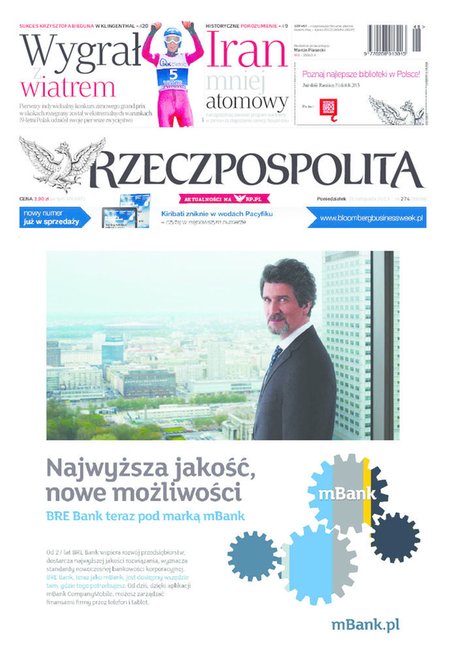 e-prasa: Rzeczpospolita – e-wydanie – 274/2013