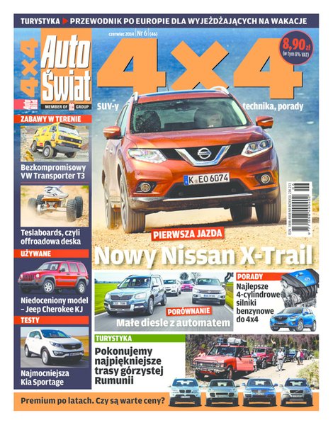 e-prasa: Auto Świat 4x4 – e-wydanie – 6/2014