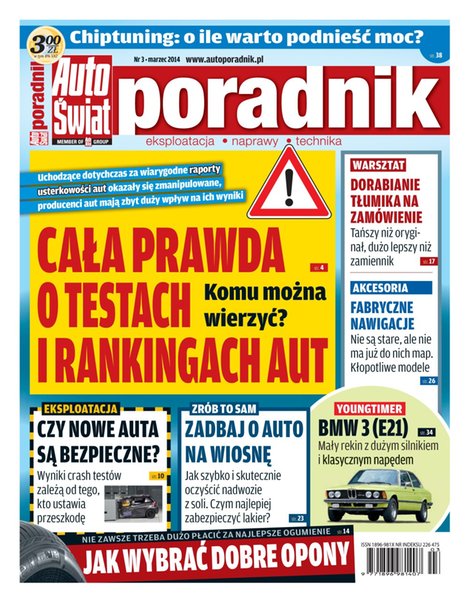 e-prasa: Auto Świat Poradnik - numery archiwalne – e-wydanie – 3/2014