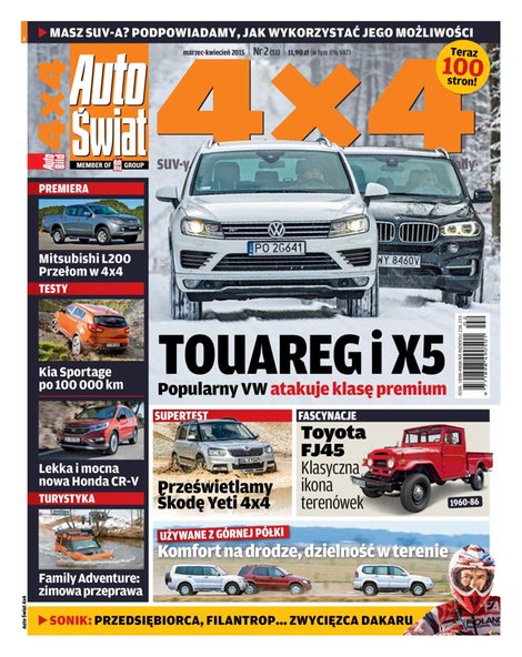 e-prasa: Auto Świat 4x4 – e-wydanie – 2/2015