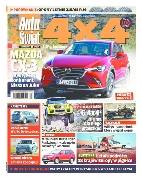 e-prasa: Auto Świat 4x4 – e-wydanie – 3/2015