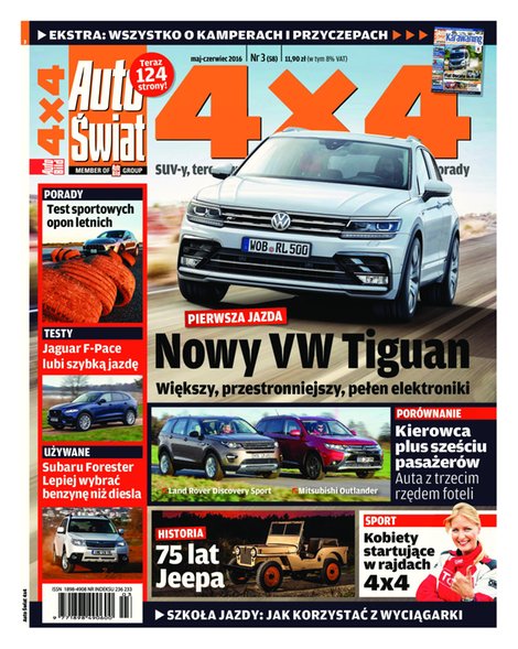 e-prasa: Auto Świat 4x4 – e-wydanie – 3/2016