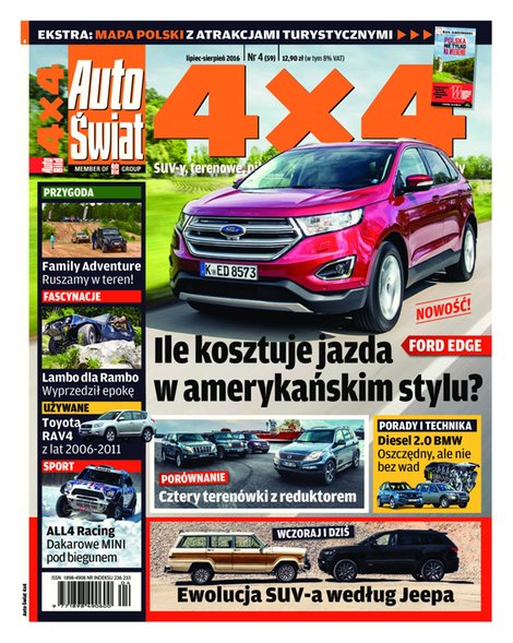 e-prasa: Auto Świat 4x4 – e-wydanie – 4/2016