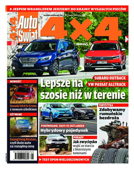 e-prasa: Auto Świat 4x4 – e-wydanie – 5/2016