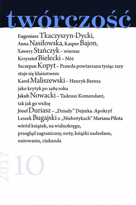 e-prasa: Twórczość – e-wydanie – 10/2017
