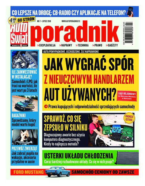 e-prasa: Auto Świat Poradnik - numery archiwalne – e-wydanie – 7/2018