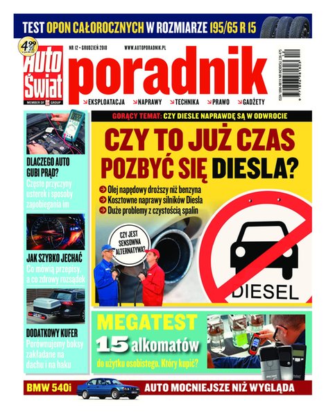 e-prasa: Auto Świat Poradnik - numery archiwalne – e-wydanie – 12/2018