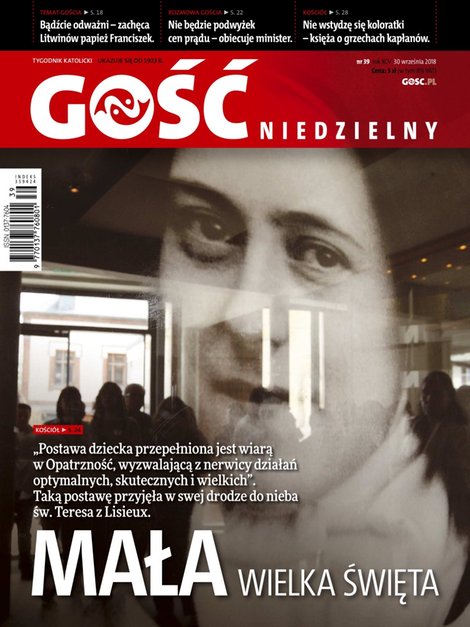 e-prasa: Gość Niedzielny - Łowicki – e-wydanie – 39/2018