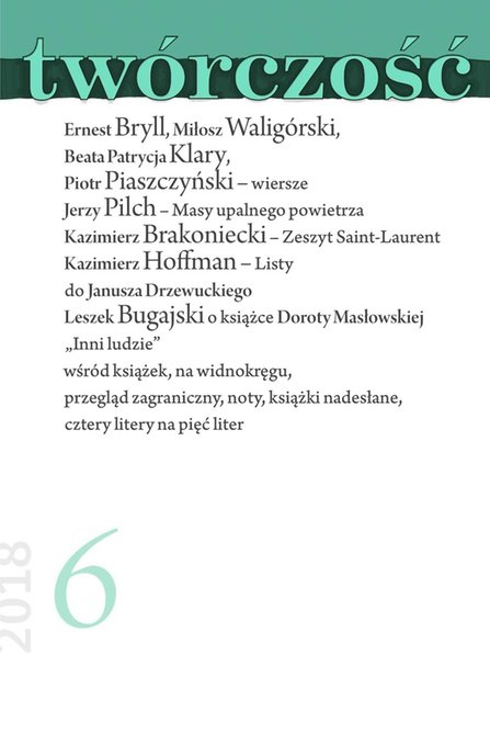 e-prasa: Twórczość – e-wydanie – 6/2018