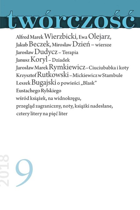 e-prasa: Twórczość – e-wydanie – 9/2018