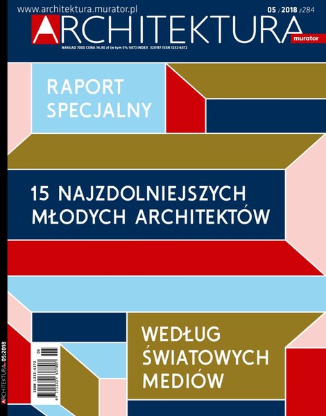e-prasa: Architektura – e-wydanie – 5/2018