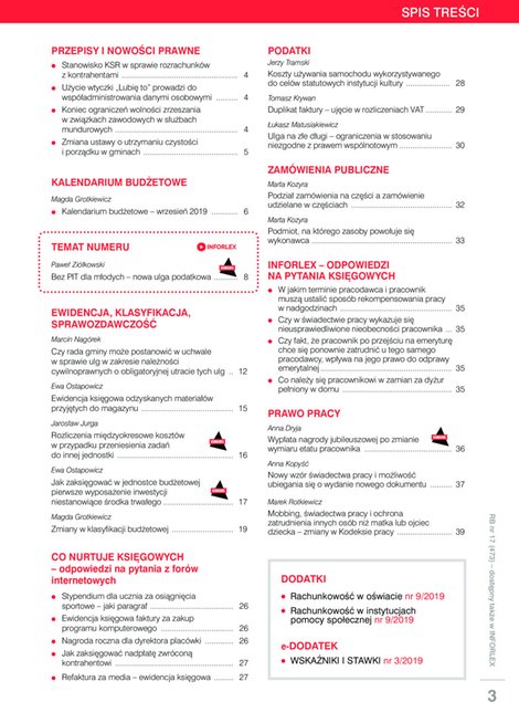 e-prasa: Rachunkowość Budżetowa – e-wydanie – 17/2019